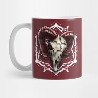 Ram Skull Mug